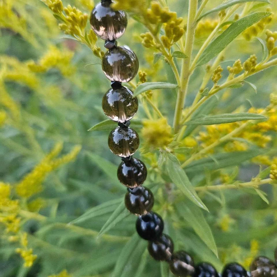 Smoky Quartz & Black Tourmaline Necklace - photo 5