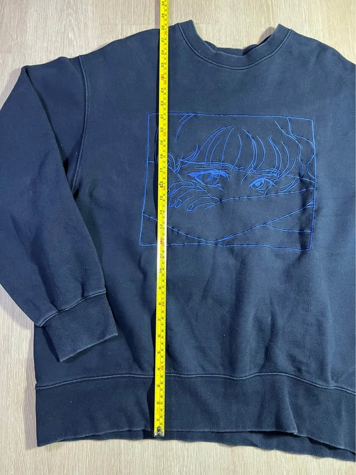 AJOBYAJO Anime Embroidered Sweatshirt - photo 5