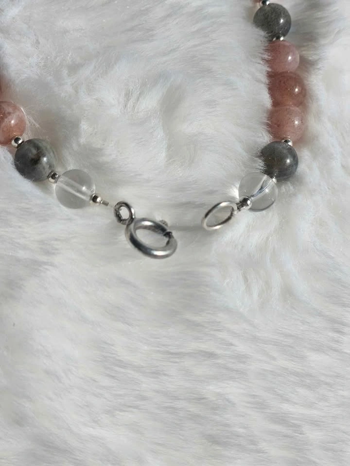 Sunstone and Labradorite Bracelet - photo 4