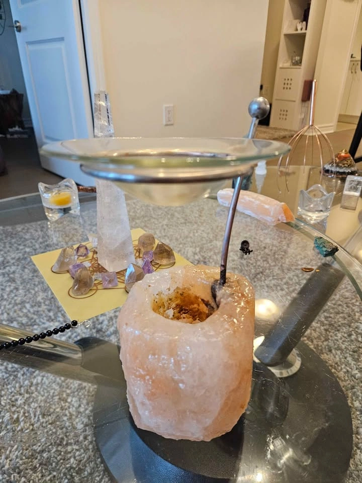Himalaya Salt Essential Oil Diffuser - photo 2