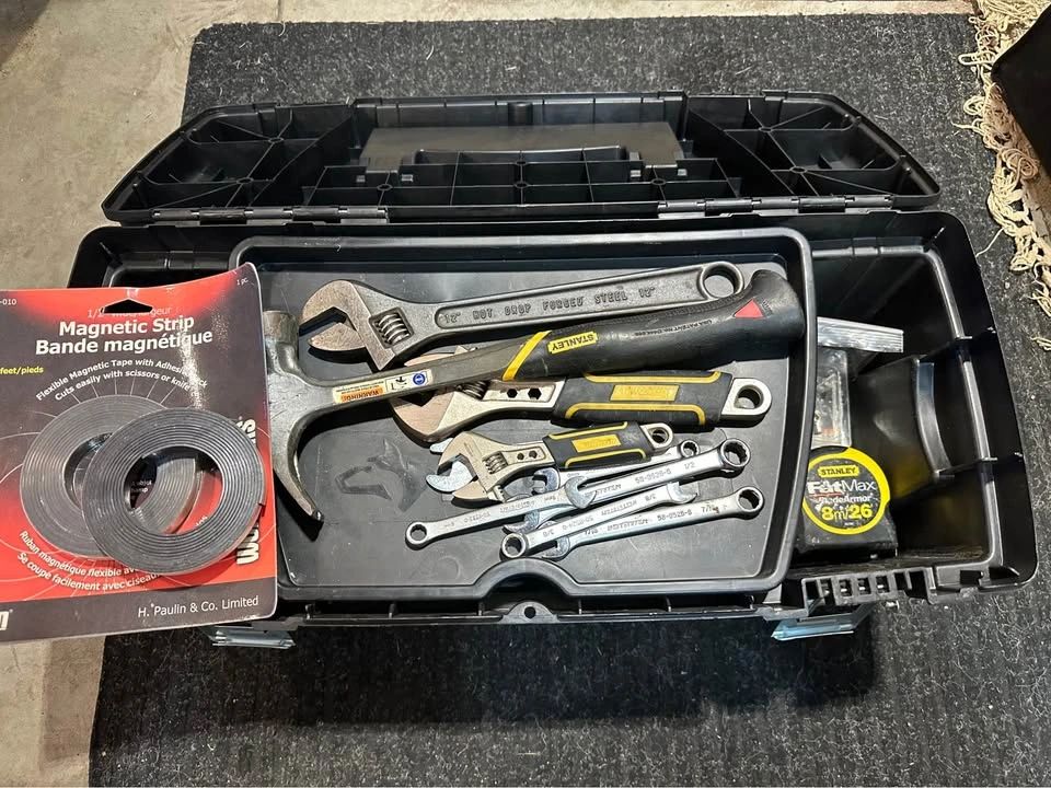 Husky 24 Inch Tool Box with Tools - photo 3