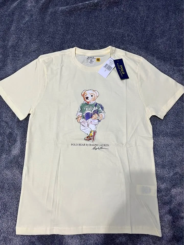 Polo Ralph Lauren Teddy Bear Tee Yellow S NWT thumbnail
