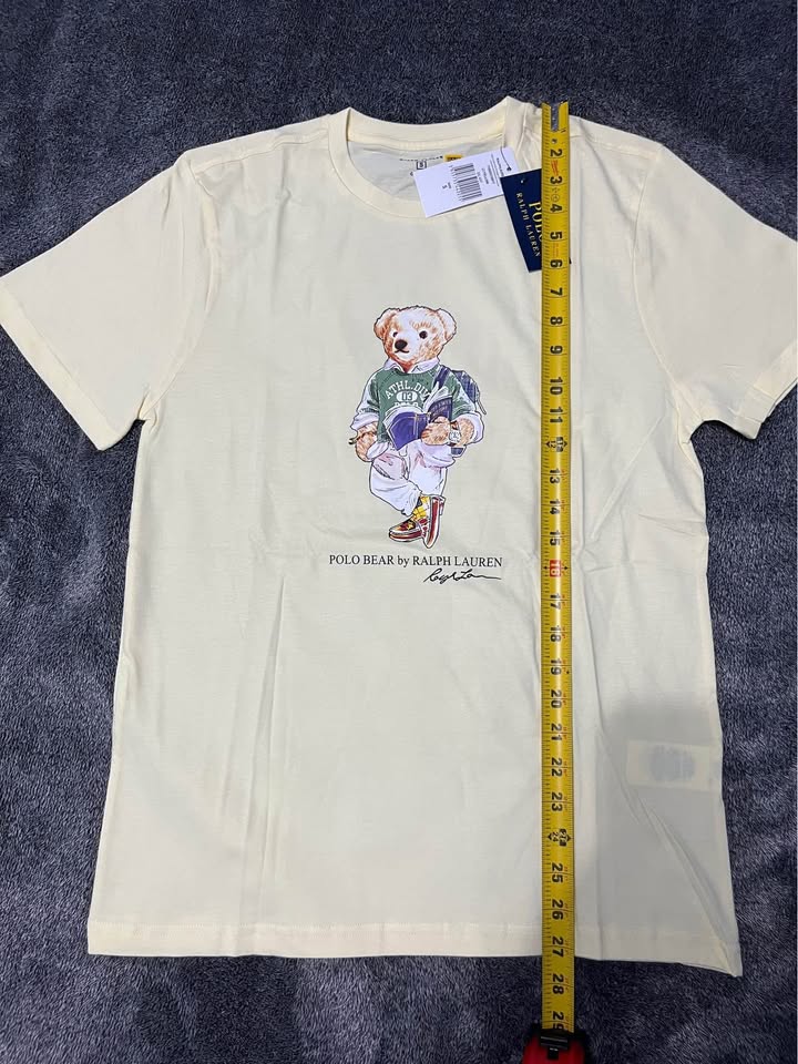 Polo Ralph Lauren Teddy Bear Tee Yellow S NWT - photo 5