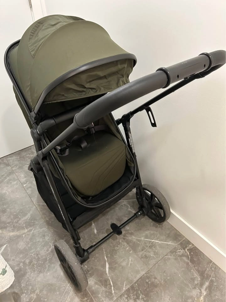 Mompush Wiz 2 in 1 Stroller – Forest Green and Black – Lightweig - photo 5
