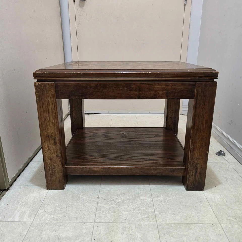 Wooden Side Table (Heavy) - photo 2