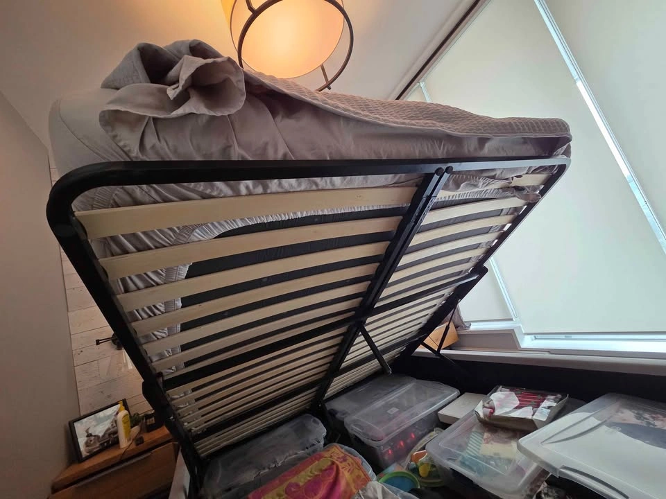 Queen Storage Bed Frame (No Mattress) - photo 3