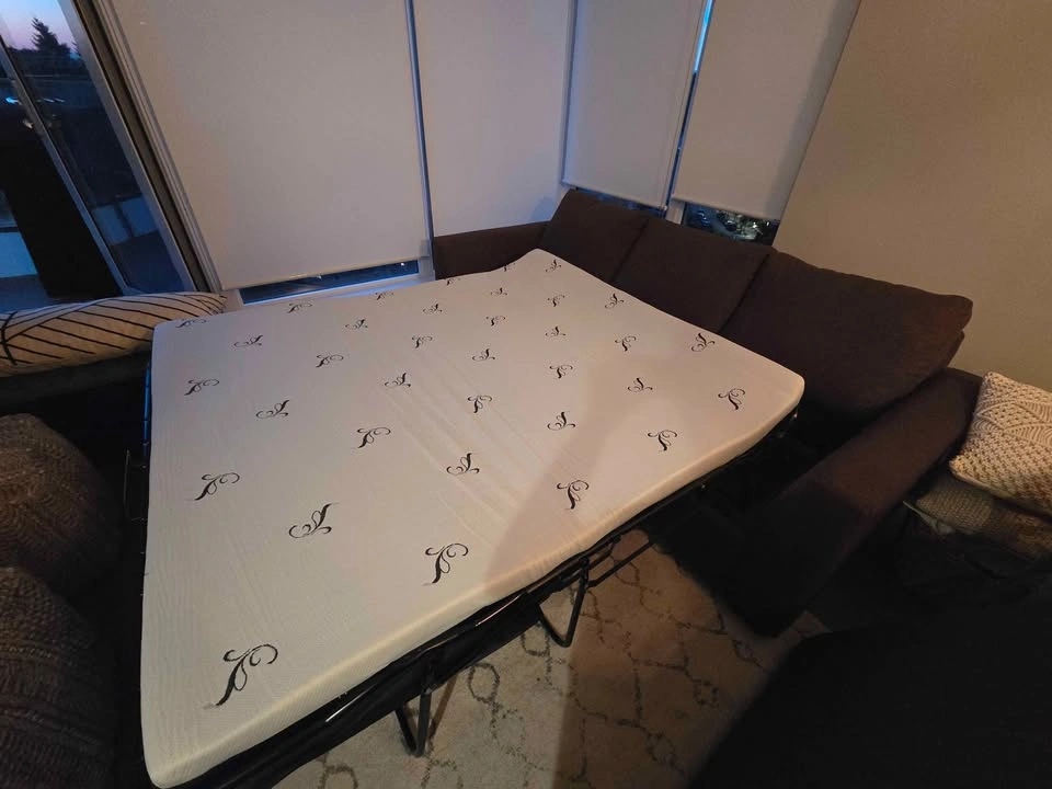 Couch with Pull Out Bed - photo 3