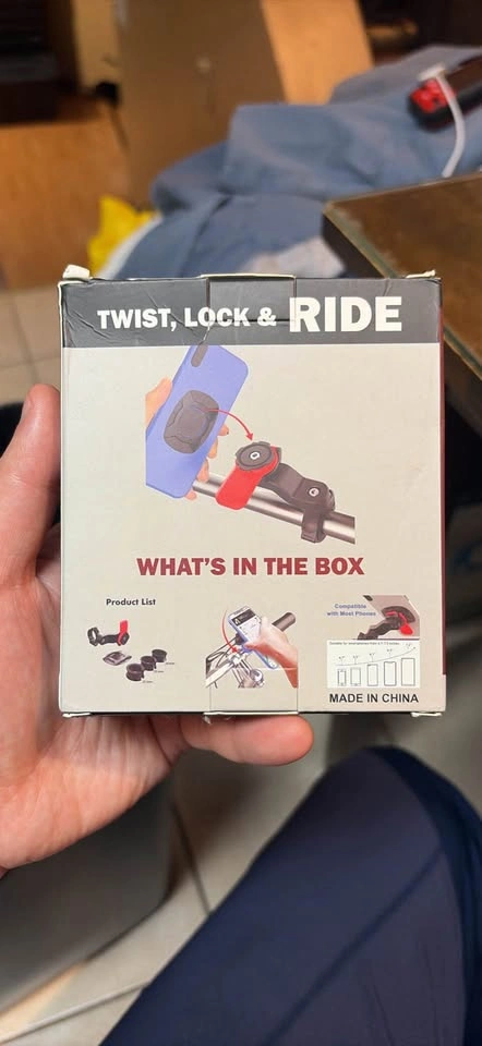 Super Strength Bike Phone Holder Twist Lock Ride - photo 2