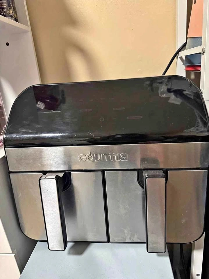 Gourmia 10-Quart Dual Basket Digital Air Fryer