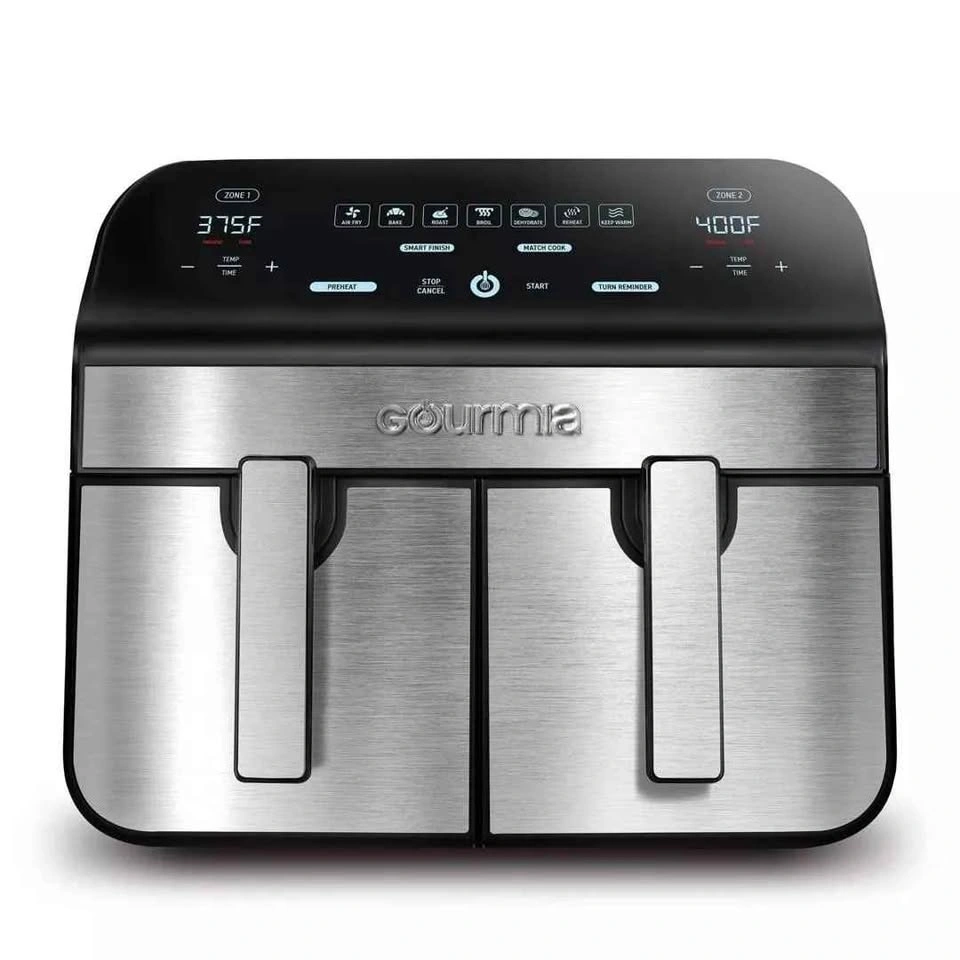 Gourmia 10-Quart Dual Basket Digital Air Fryer - photo 2
