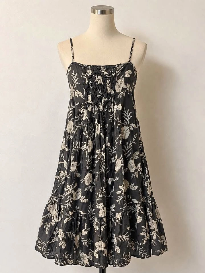 Women's Floral Spaghetti Strap Dress XS