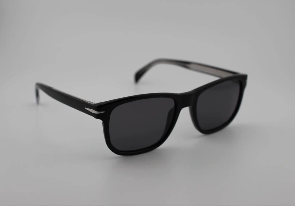 David Beckham Black Men’s Rectangular Sunglasses New With Case - photo 4