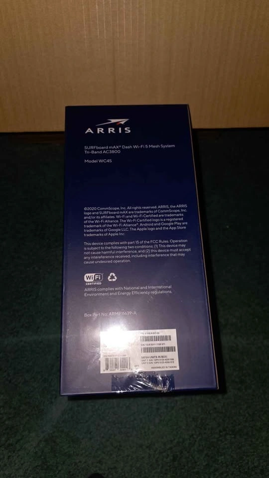 Arris SURFboard mAX Dash Tri-Band Mesh Wi-Fi System (WC4S) - photo 2
