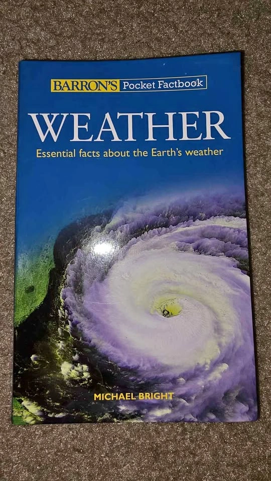 Weather Factbook (Barron's) - Great for Students - $5