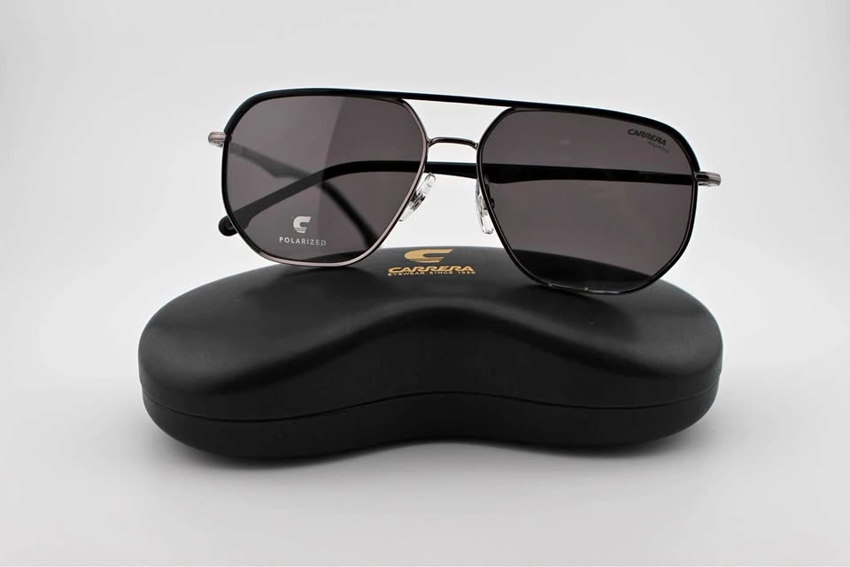 Carrera Men's Sunglasses 304/S 0KJ1 M9 Dark Ruthenium/Grey Polar