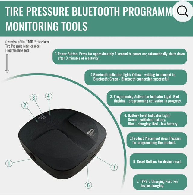 TPMS BT Programmer Kit for 2015-2026 Vehicles - photo 5