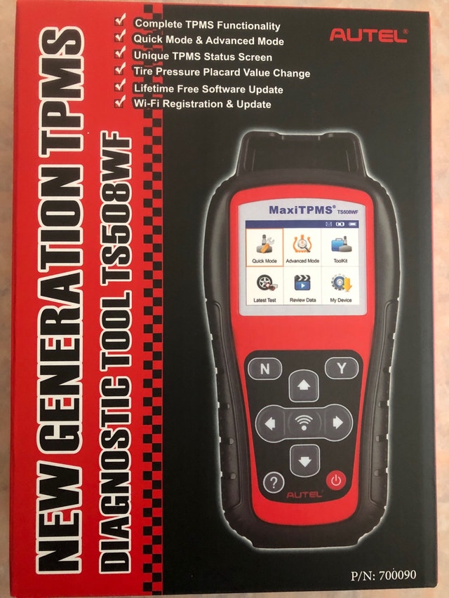 Autel TS508WF TPMS Tool with 4 MX1 Sensors Kit