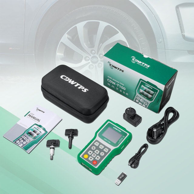 CDWTPS 8-Sensor TPMS Pro Kit w/ OBD2 Reader - photo 4