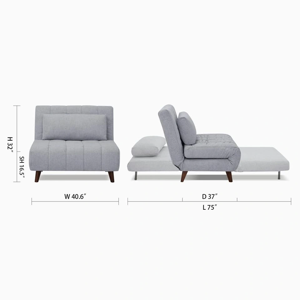 Convertible Loveseat - Artdeco Home Taghusa - photo 5