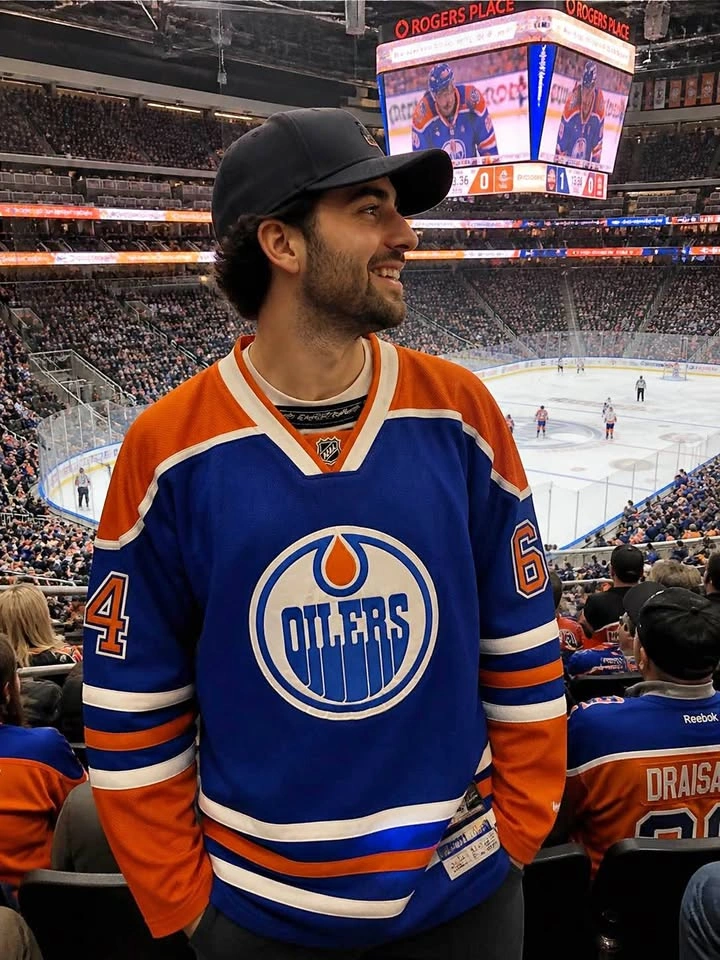 Reebok Edmonton Oilers Yakupov #64 Authentic NHL Jersey Size 52