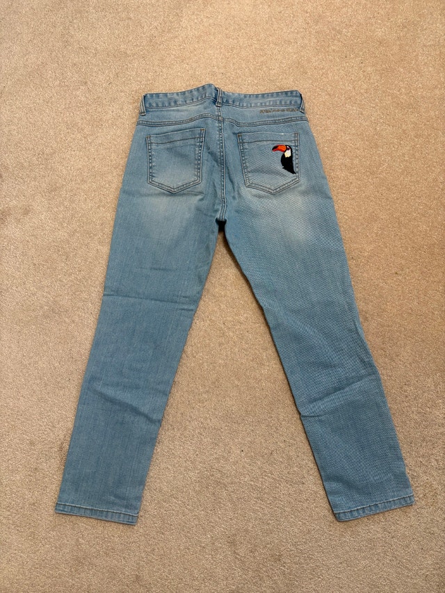 Women's Light Blue Jeans from Korea