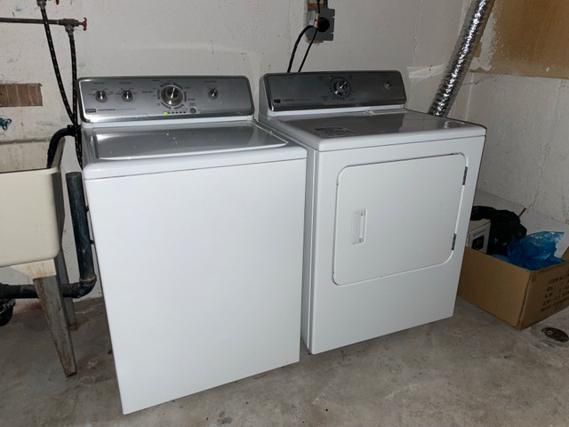 Maytag Centennial Washer and electric Dryer Set