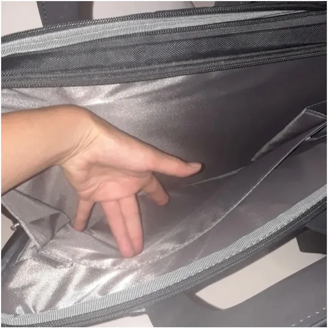 DELL black laptop carrying case 15"×13" image indicator(5)