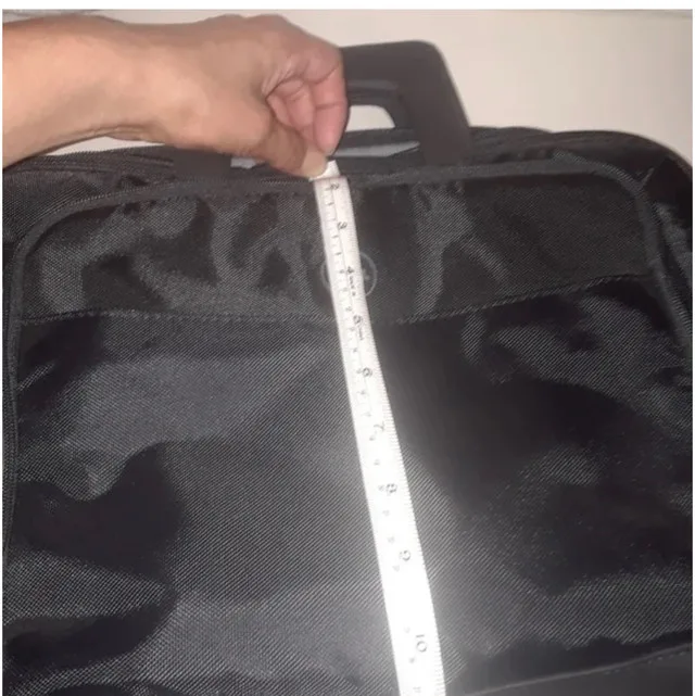 DELL black laptop carrying case 15"×13" image indicator(8)