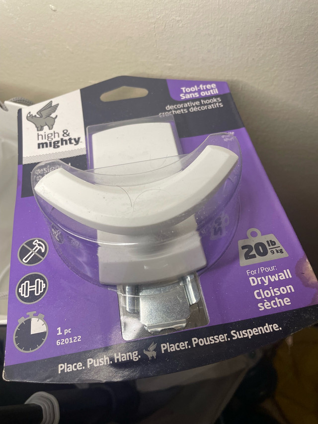 high & mighty drywall hook
