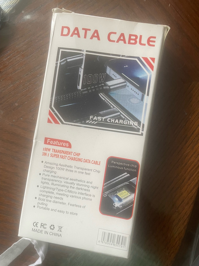 fast charging 2 prong cable