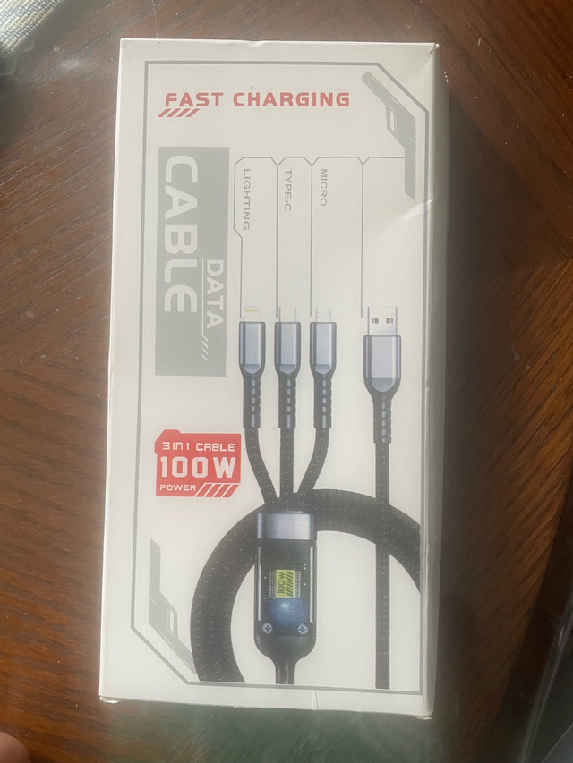 fast charging 2 prong cable - photo 2