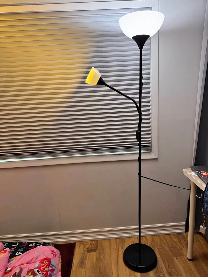IKEA Floor Lamp + Small Bulb + Big smart Bulb