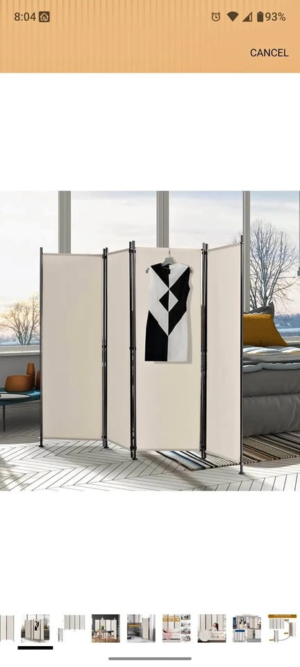 Room divider panel for bedrooms, living room and decoration.