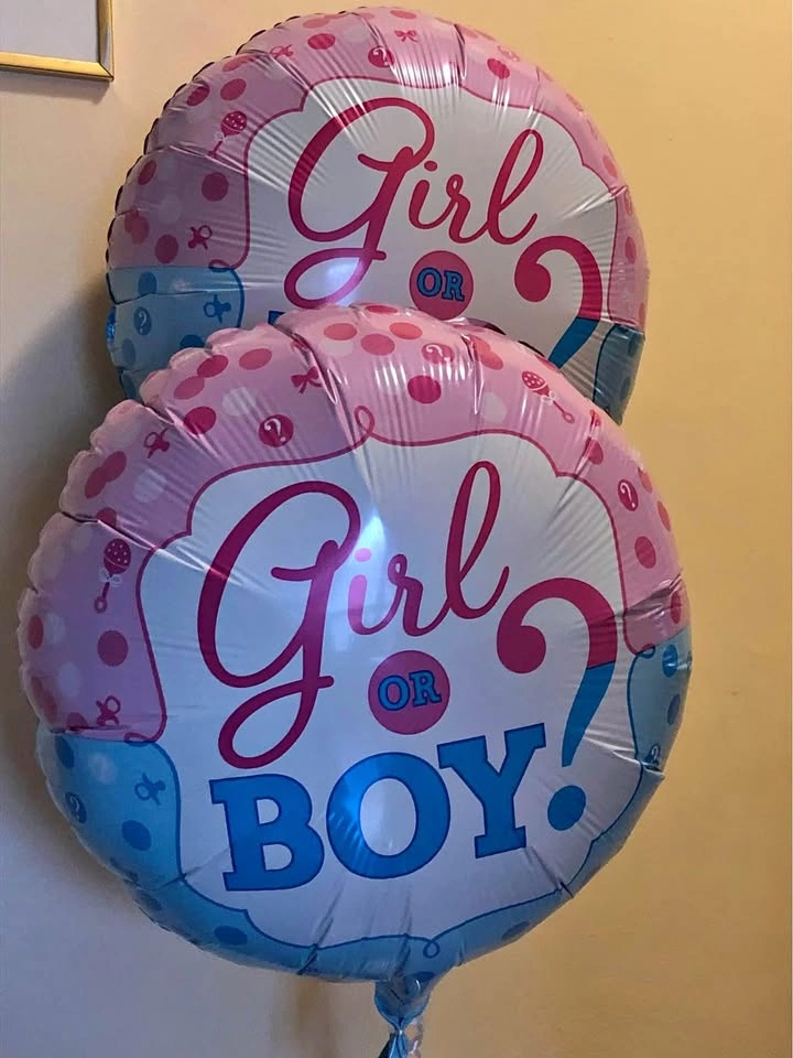 Gender Reveal Decoration Set
