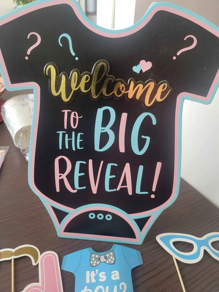 Gender Reveal Decoration Set - photo 4