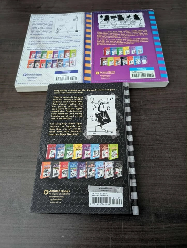 Diary of a Wimpy Kid - 4 Books - photo 2