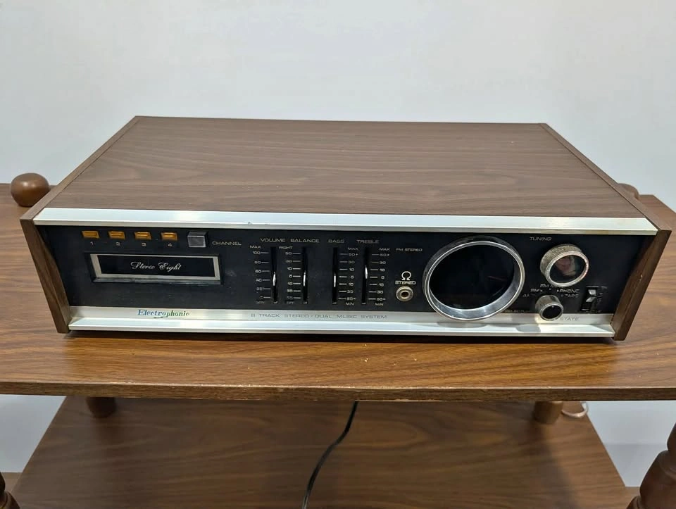Vintage Electrophonic Stereo Receiver w/ 8-Track + Spare Unit