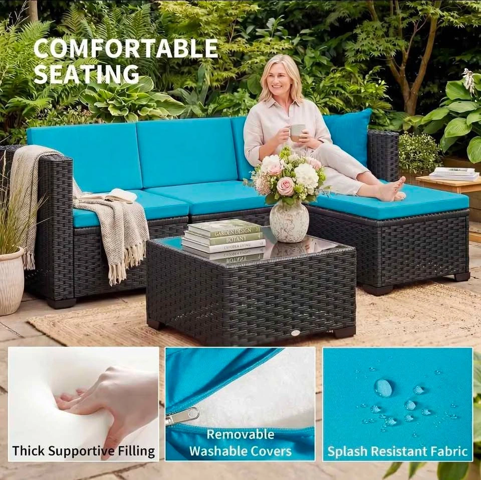 Brand new 5pc patio sectional set. Pickup Spruce Grove. - photo 4