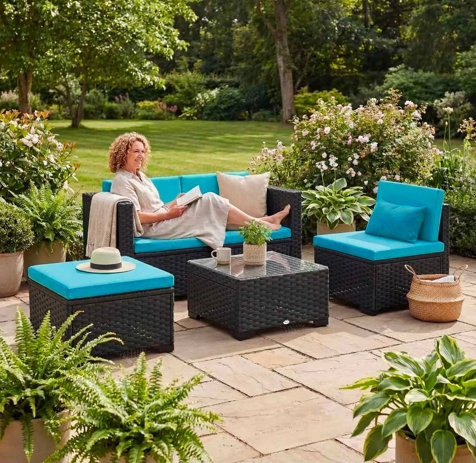 Brand new 5pc patio sectional set. Pickup Spruce Grove. - photo 5