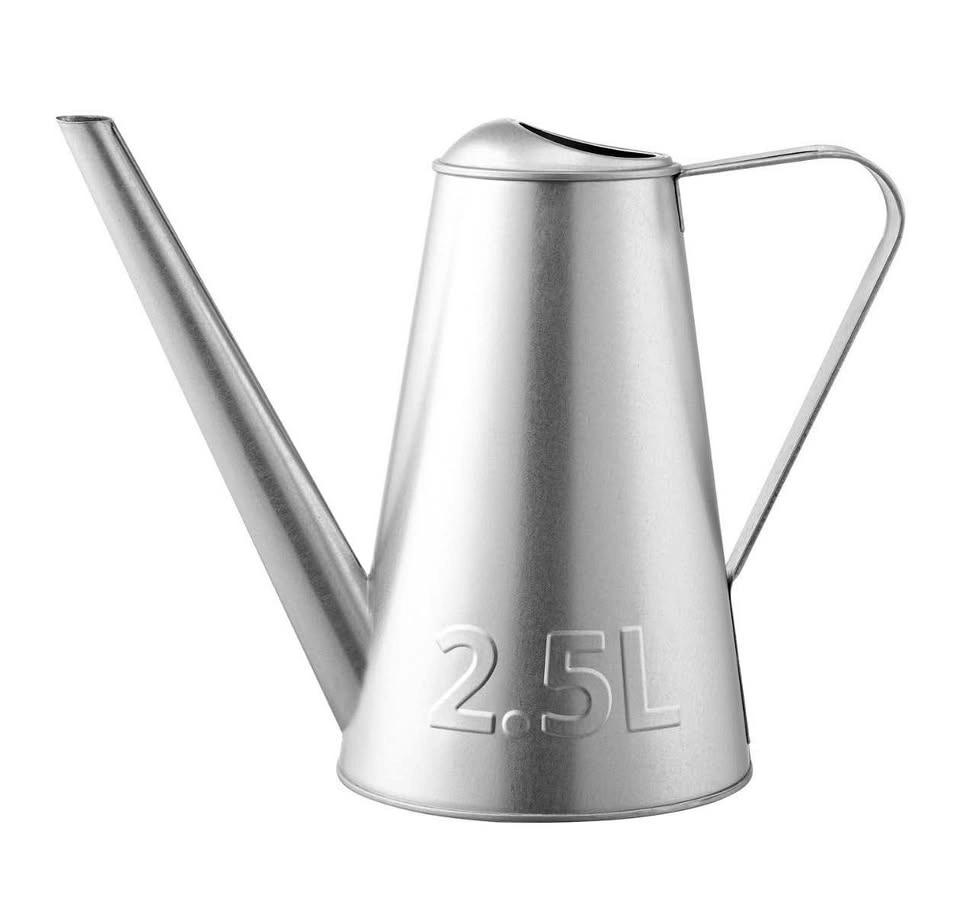 Metal Watering Can (2.5L) – Long Spout – Indoor/Outdoor Plants
