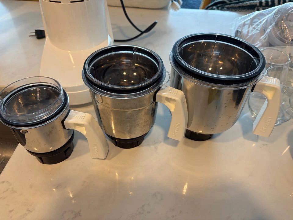Preethi Eco Plus Mixer Grinder (110V) – 3 Jars, Excellent Condit - photo 3