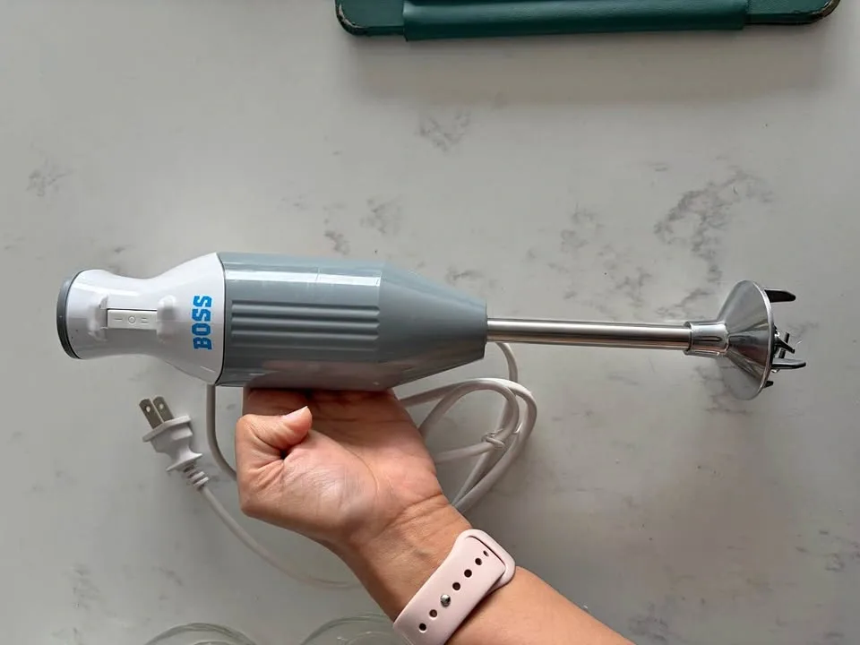 BOSS Hand Blender (110V) – Brand New / Unused – Stainless Steel