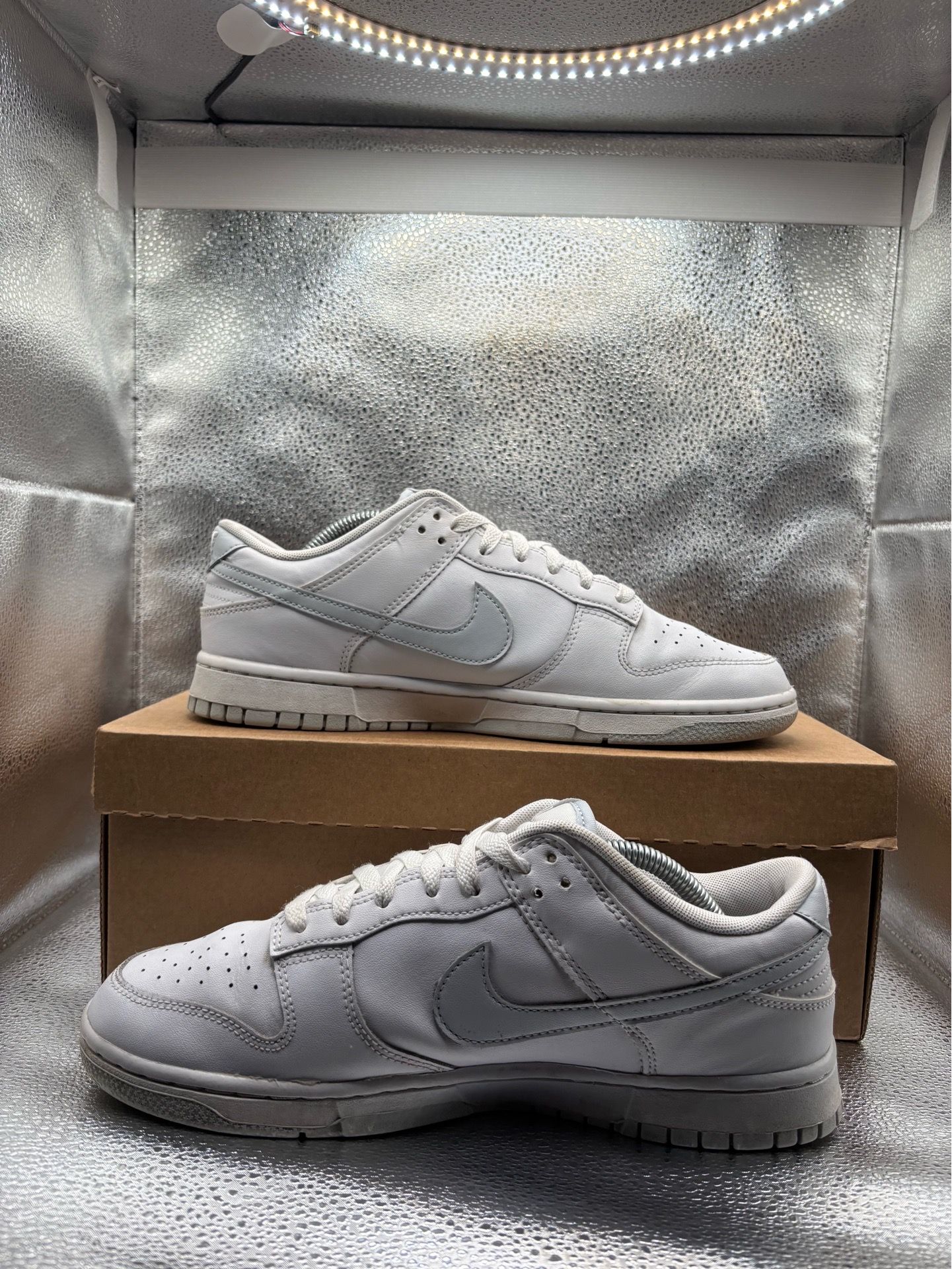 Nike Dunk Low White Pure Platinum - photo 5