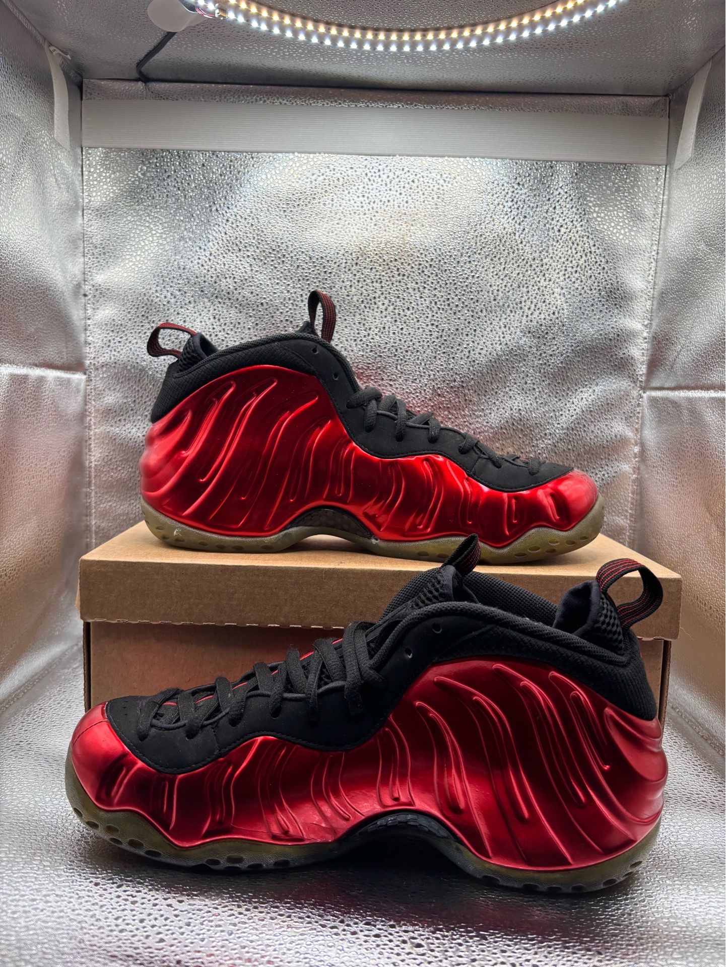 Nike Air Foamposite One Metallic Red 2017 - photo 5