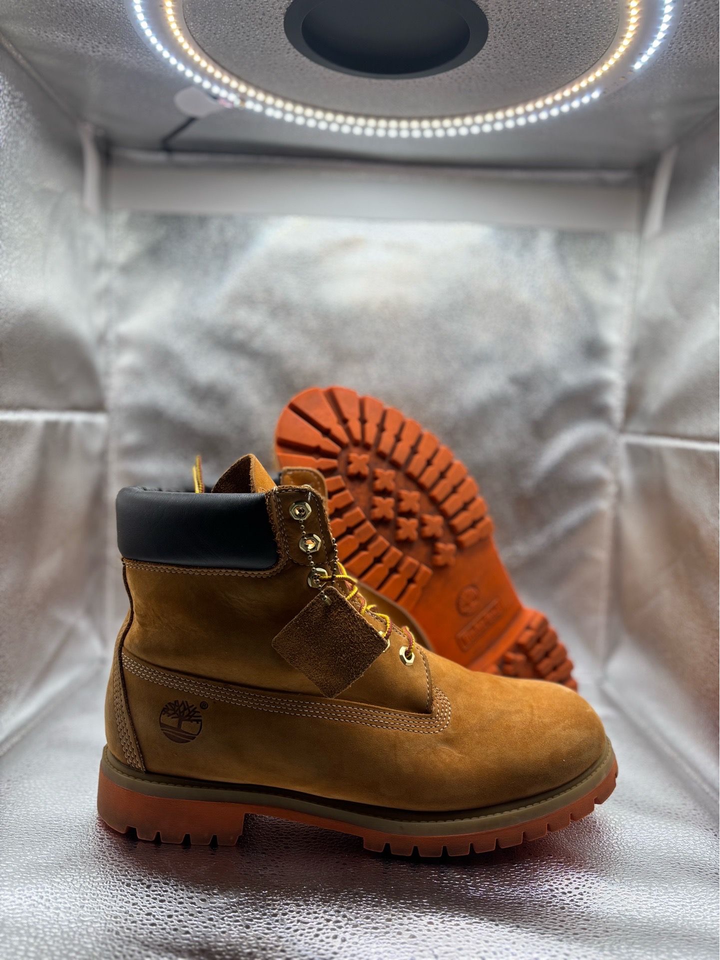 Biege Timberland Boots - Men's Size 11.5