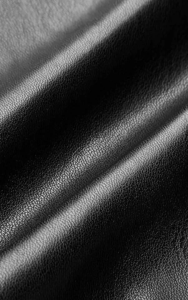 High Waist Faux Black Leather Pants - photo 4