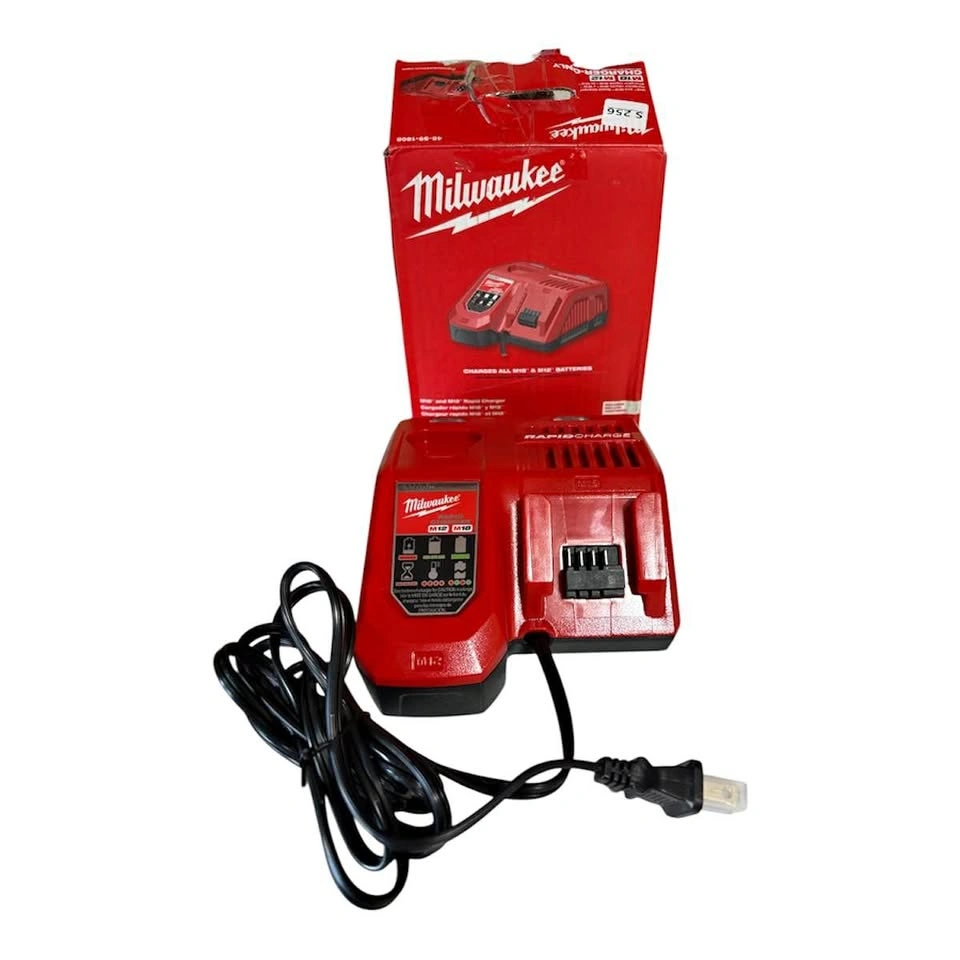 Milwaukee M12 & M18 Multi-Voltage Rapid Battery Charger