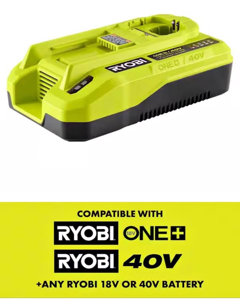 RYOBI ONE+ 18V/40V Dual Platform Charger
