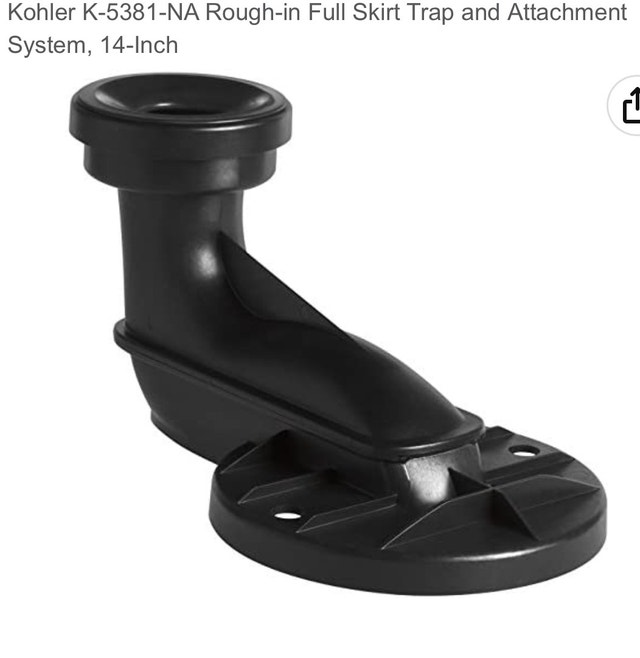Kohler 14" Toilet Rough-In Conversion Kit