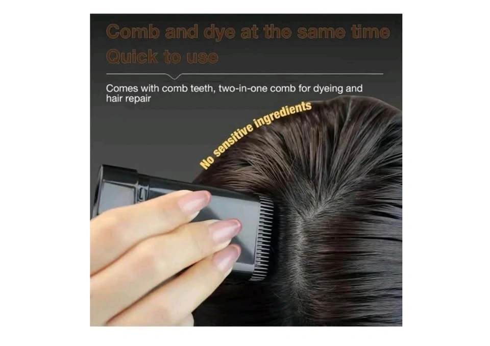 2 Pack Hair Dye Comb - Black - photo 5